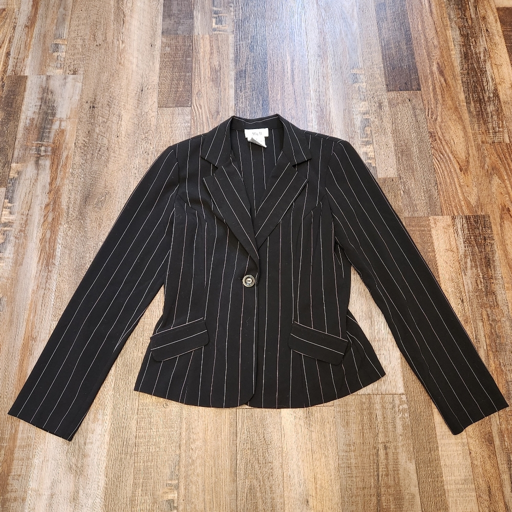 Ally B Pinstripe Blazer Size M